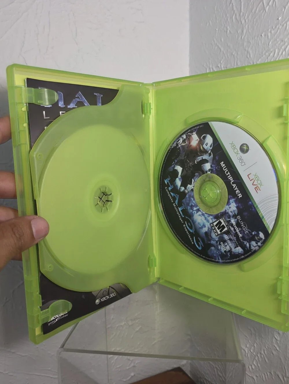 Halo 3 ODST (Microsoft Xbox 360, 2009) Complete with Manual